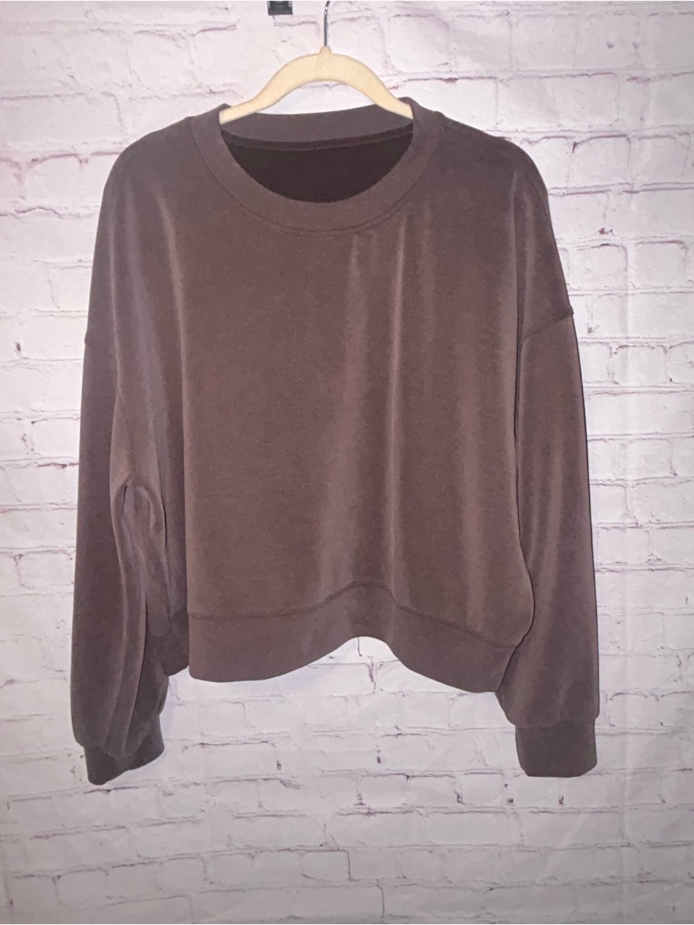 Lululemon Softstreme Perfectly
Oversized Cropped Crew size 14
